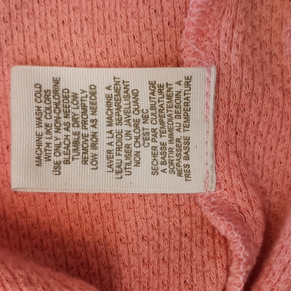 Free People Coral Lace Long Sleeve Thermal - Picture 5 of 7